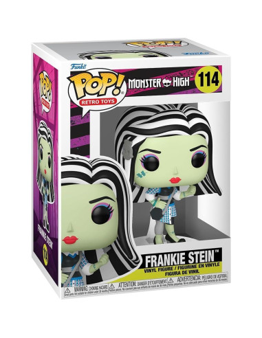 Figura de Vinilo Pop! Monster High Frankie Stein Funko 9.5 cm