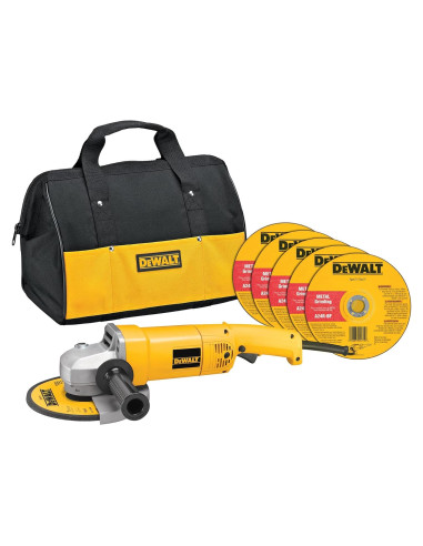 Amoladora Angular DEWALT DW840K 7" 13A 8000 RPM con Bolsa