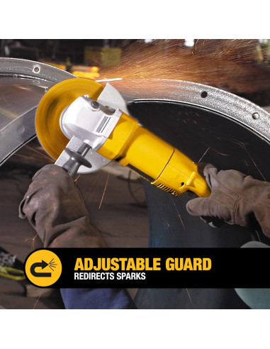 Amoladora Angular DEWALT DW840K 7" 13A 8000 RPM con Bolsa