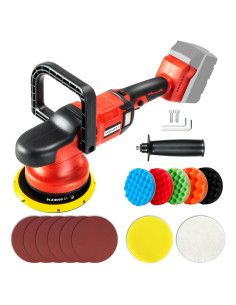 Pulidora Orbital Inalámbrica IRONFIST 6" 750-6800RPM