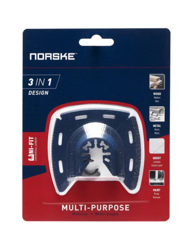 Norske Tools NOTP236 Multi Herramienta Oscilante 3-en-1