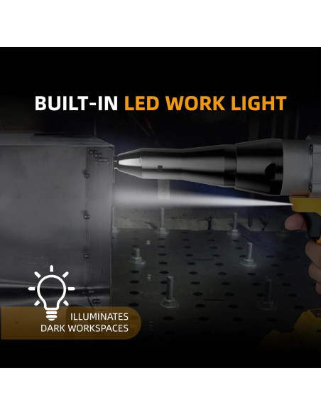 Pistola de Remaches Inalámbrica Funnywhale Mate20 3 Tamaños