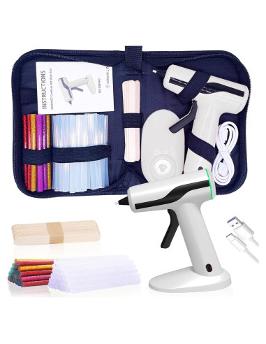 Pistola de Pegamento Caliente Inalámbrica MONVICT 2200mAh