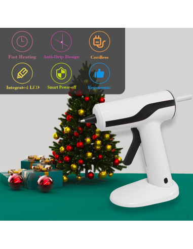 Pistola de Pegamento Caliente Inalámbrica MONVICT 2200mAh