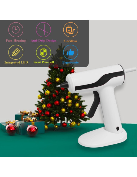 Pistola de Pegamento Caliente Inalámbrica MONVICT 2200mAh