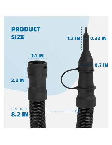 Manguera de Inflador de Aire DeWalt N582637 55.88 cm