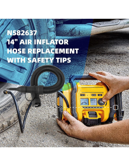 Manguera de Inflador de Aire DeWalt N582637 55.88 cm