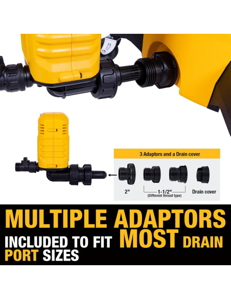 Bomba Externa DEWALT DXVPA101 para Aspiradora 350W 41.64L/min