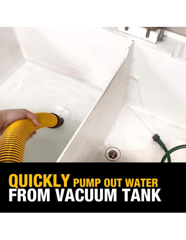 Bomba Externa DEWALT DXVPA101 para Aspiradora 350W 41.64L/min