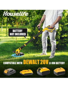 Kit Desmalezadora y Soplador Houselife 12" 20V Inalámbrico 2