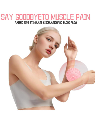 Set de 6 Pelotas de Masaje LITLUCIS para Alivio Muscular