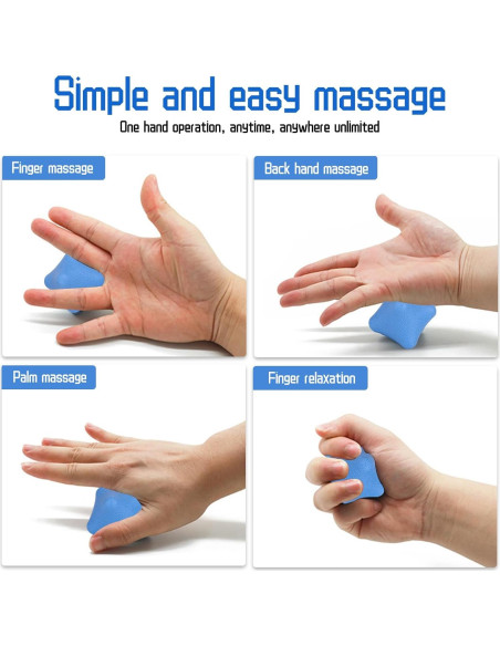 Set de 6 Pelotas de Masaje LITLUCIS para Alivio Muscular