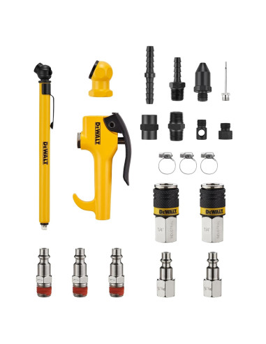 Kit Accesorios Compresor DEWALT 21 Piezas Herramientas