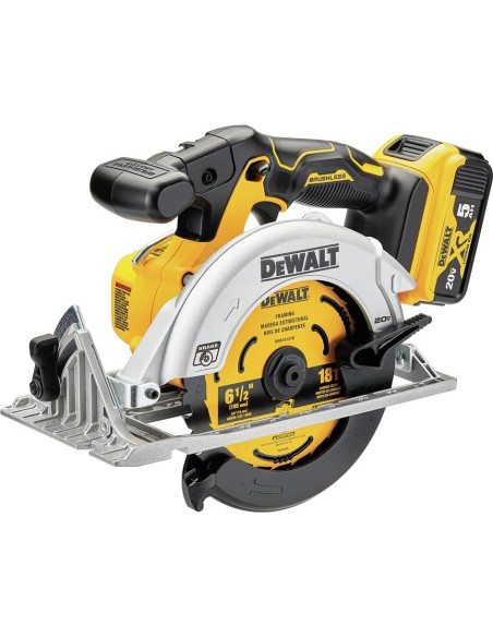 Sierra Circular DEWALT 20V MAX 6.5" Inalámbrica DCS565P1