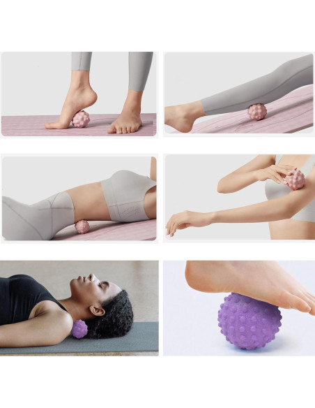 Set de 6 Pelotas de Masaje LITLUCIS para Alivio Muscular