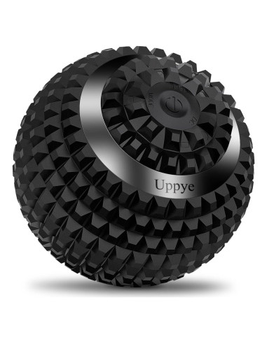 Masajeador de Bola Vibrante Uppye 9.57 cm 4 Velocidades Negro
