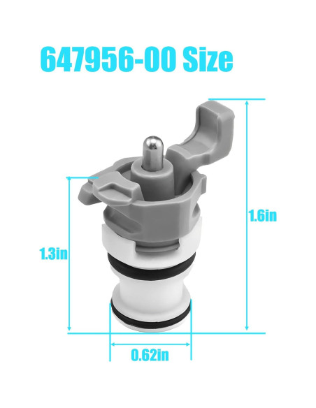 Kit de O-Ring D15844 y válvula DeWalt 647956-00
