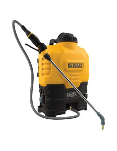 Pulverizador de mochila DEWALT 20V 4 galones inalámbrico