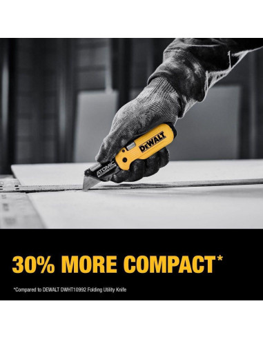 Cuchillo Utility Plegable Dewalt DWHT10990 Acero Inoxidable