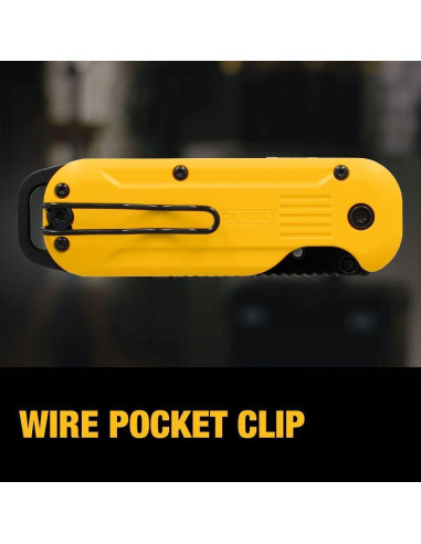 Cuchillo Utility Plegable Dewalt DWHT10990 Acero Inoxidable