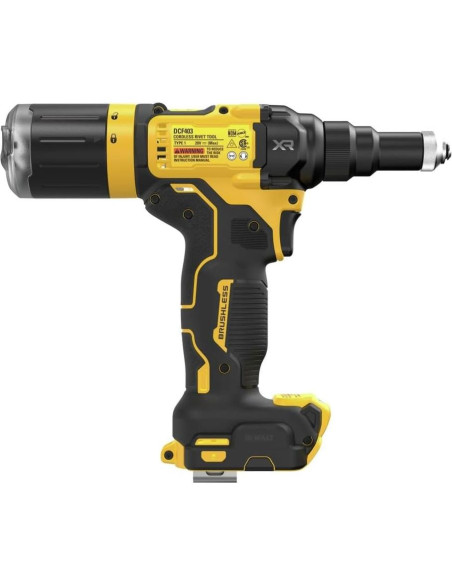 Herramienta de Remachado Inalámbrica DEWALT 20V MAX XR 3/16"