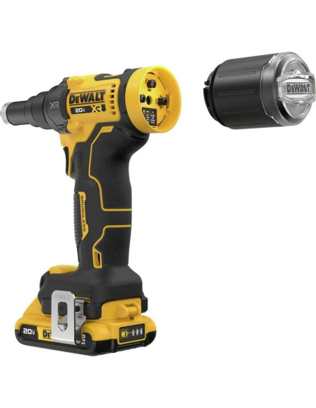 Herramienta de Remachado Inalámbrica DEWALT 20V MAX XR 3/16"