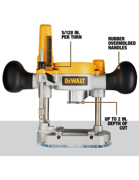 Base de Inmersión Dewalt DNP612 para Router Compacto 1.66 kg