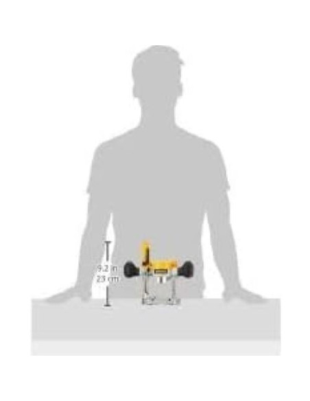 Base de Inmersión Dewalt DNP612 para Router Compacto 1.66 kg