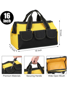 Bolsa de Herramientas Sanwuta 3 Piezas Impermeable 40.64 cm 2