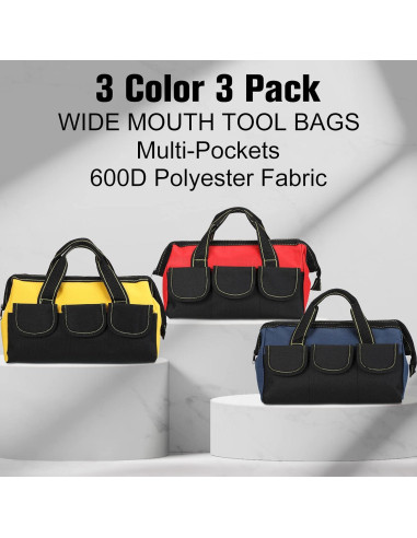 Bolsa de Herramientas Sanwuta 3 Piezas Impermeable 40.64 cm
