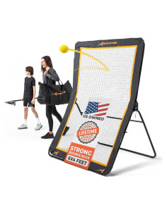 Rebotador de Lacrosse ACELETIQS 4x6 Pies Ajustable para Entrenamiento
