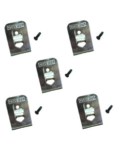 Gancho de Cinturón DeWalt N268241 Reemplazo (Paquete 5)
