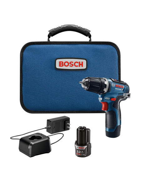 Taladro Atornillador Bosch GSR12V-300B22 12V 34Nm 2 Baterías