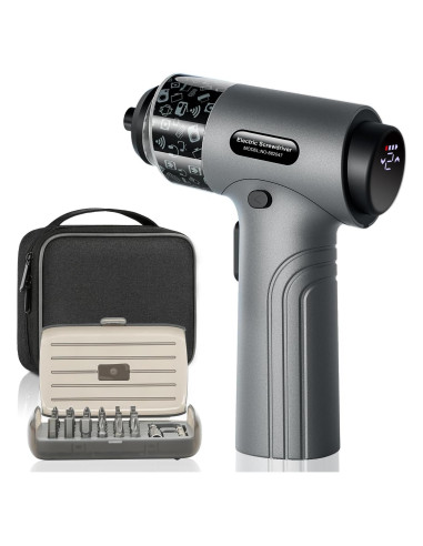 Destornillador Eléctrico Kingsdun 3.7V 32 Puntas Recargable