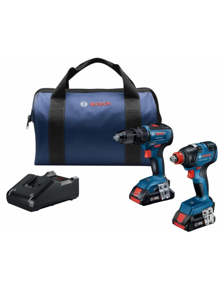 Kit de Herramientas Bosch GXL18V-233B25 18V con Taladro y Destornillador