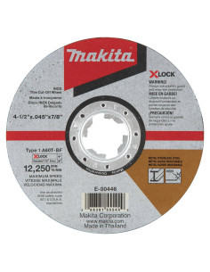 Rueda de Corte Makita E-00446 115mm 60 Grano X-LOCK