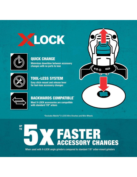 Rueda de Corte Makita E-00446 115mm 60 Grano X-LOCK