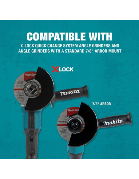 Rueda de Corte Makita E-00446 115mm 60 Grano X-LOCK