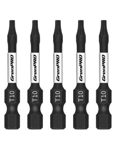 Juego de Puntas Torx GRENPRO T10 5 Piezas 5,08 cm