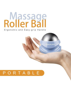 Rodillo de Masaje Terapia Fría MURLIEN 6.5cm Alivio Muscular 2