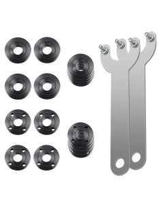 Kit de Llave y Tuerca para Amoladora Angular 18 Piezas