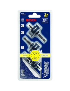 Juego de Sierras de Pared Delgada Bosch HTWS 3 Piezas Azul 2