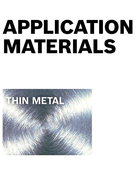 Juego de Sierras de Pared Delgada Bosch HTWS 3 Piezas Azul