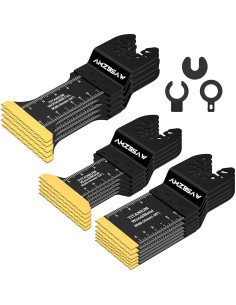 Kits de Cuchillas de Multiherramienta 46 PCS Titanio 2