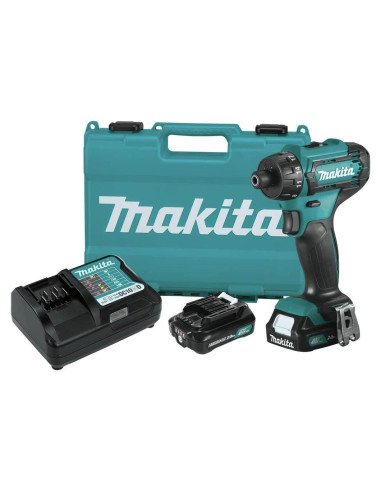 Taladro Inalámbrico Makita FD10R1 12V 2 Velocidades 0.91kg