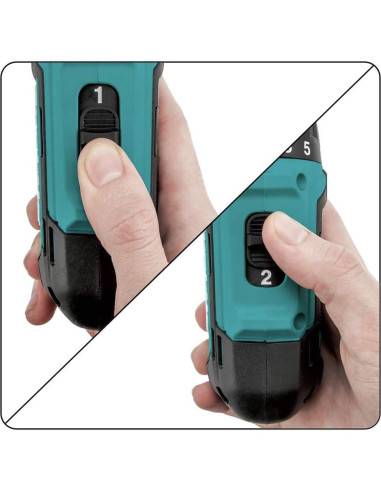 Taladro Inalámbrico Makita FD10R1 12V 2 Velocidades 0.91kg