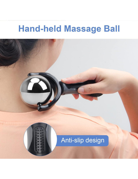 Rodillo de Masaje Frío Catcan, Terapia Fría y Caliente, 19cm