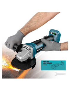 Amoladora Angular Inalámbrica MtiolHig 18V 8500RPM 4-1/2''