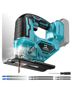 Sierra de calar Cerycose 18V sin cable, motor sin escobillas