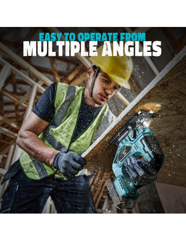 Sierra de calar Cerycose 18V sin cable, motor sin escobillas